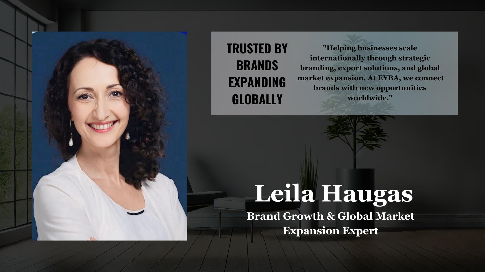 Leila Haugas - Global branding and export expert
