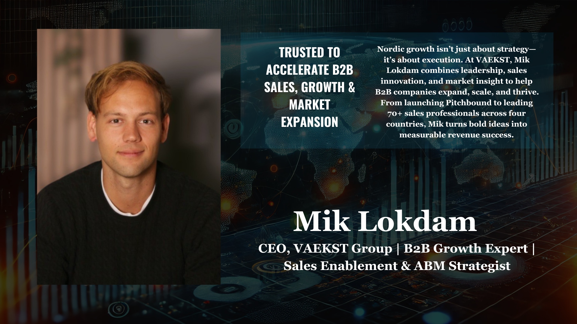 Mik Lokdam - B2B Growth Expert & Sales Enablement Strategist
